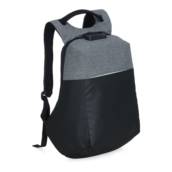 02096 Mochila de Poliéster Anti-Furto USB com Segredo