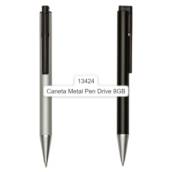 Caneta metal pen drive 8GB