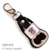 Chaveiro Couro Sintético COD 410 - Abridor