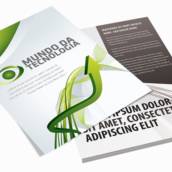 PANFLETO APERGAMINHADO 180G