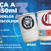 Canecas de alumínio