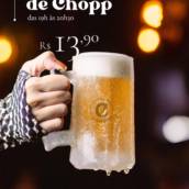 Terça é Dia de Dobradinha de Chopp no Cardume 