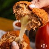Bolinho de Cupim com Mussarela
