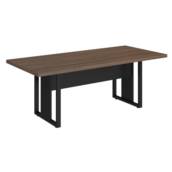 MESA REUNIÃO RETANGULAR - PÉ QUADRO - START