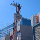 Montagem de Subestação Aérea em Maceió AL