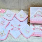 Kit de Fraldas com Toalha – Enxovais para Bebê