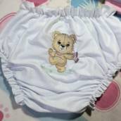 Calcinha Bordada Bebê – Enxovais Delicados
