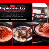 Deliciosas tapiocas doces e salgadas.