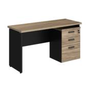 MESA RETANGULAR DINÂMICA E EXTENSÍVEL 02 GAVETAS E 01 PASTA - YARIS