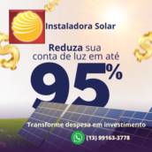 Painel Solar - Economia de Energia em Santos