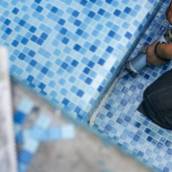 Construção de Azulejo e Vinil