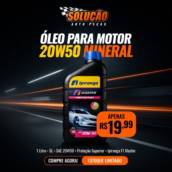 Óleo para Motor 20W50 Mineral Ipiranga em Santa Bárbara D’Oeste