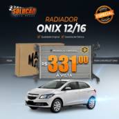 Radiador Onix 2012 a 2016 – Desempenho e Segurança para seu Motor em Santa Bárbara D’Oeste