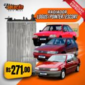Radiador Logus / Pointer / Escort – Alta performance e confiabilidade