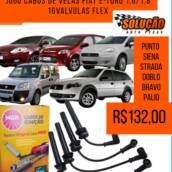 Jogo de Cabos de Velas Fiat E-Torq em Santa Bárbara d’Oeste