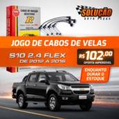 Jogo de Cabos de Velas S10 2.4 Flex em Santa Bárbara d’Oeste