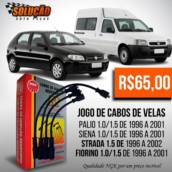 Jogo de Cabos de Velas Fiat até 2002 em Santa Bárbara d’Oeste