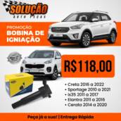 Bobina de Ignição Creta, ix35, Sportage e +
