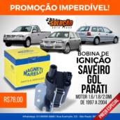 Bobina de Ignição Magneti Marelli – Saveiro, Gol e Parati (1997 a 2004)