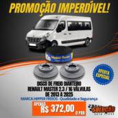 Disco de freio dianteiro Master 2.3 16v com oferta imperdível