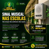Venda e Instalação de Sinal Musical nas Escolas