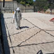 Descontaminação em Quadras de Areia em Muriaé, MG