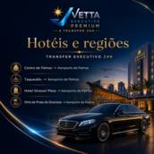 Hotéis e regiões com transfer executivo em Palmas
