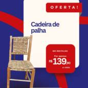Cadeira de palha