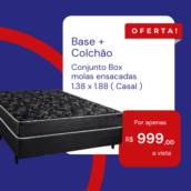 Conjunto Box Molas Ensacadas Casal