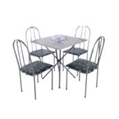 Conjunto de jantar quadrado