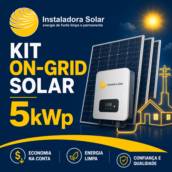 Kit On-Grid Solar - 5kWp
