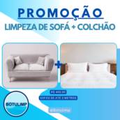 Combo Limpeza de Sofá + Colchão