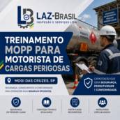 Treinamento MOPP para Motorista de Cargas Perigosas em Mogi das Cruzes, SP