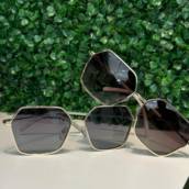 Óculos Solar Dubai Fem Metal Lentes Poli Triton Eyewear