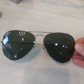 Óculos de sol Ray Ban Aviator Lentes Verdes
