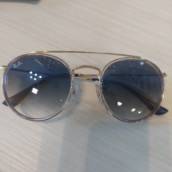 Óculos de sol unissex Ray-Ban Round Double Bridge