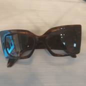 Óculos de sol gatinho Oversized Saint Laurent