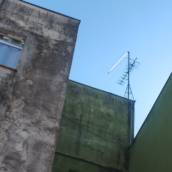 Instalação de antena proeletronic 38 elementos para antena coletiva para 16 pontos no Bairro Jardim Santo André em Santo André em 12/05/2026