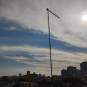 Antena proeletronic 38 elementos instalada para dois pontos no Bairro Vila Pires Santo André em 13/05/2026