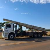 Transporte de Postes de Concreto 