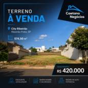 Terreno Urbano à Venda em Ribeirão Preto/SP – Bairro City Ribeirã