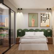 Design de Interiores para Quartos em Santa Bárbara Resort Residence