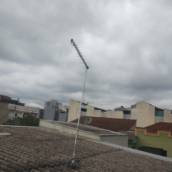 Antena proeletronic 38 elementos instalada para quatro pontos no Bairro Humaitá Santo André em 01/06/2026