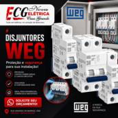Disjuntores WEG – Nova Elétrica Casa Grande