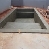 Antes e depois da piscina impermeabilizada | Alltec Impermeabilização