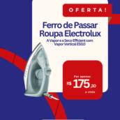 Ferro de Passar Roupa Electrolux