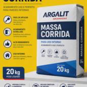 Massa corrida Argalit 20kg para uso interno em Vila Velha, ES