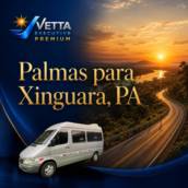 Serviços de Transporte com Vans de Palmas para Xinguara, PA