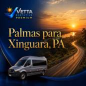 Serviços de Transporte com Vans de Palmas para Xinguara, PA