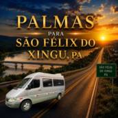 Serviços de Transporte com Vans de Palmas para São Félix do Xingu, PA